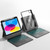 Rotatable Magnetic Case With Keyboard Suspended Slide Rail Protective Cover