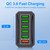 6-Ports Multifunctional Quick Charging USB Travel Charger Power Adapter