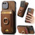 Retro Splitable Magnetic Stand Card Bag Leather Phone Case