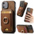 Retro Splitable Magnetic Stand Card Bag Leather Phone Case