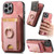 Retro Splitable Magnetic Stand Card Bag Leather Phone Case