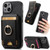 Retro Splitable Magnetic Stand Card Bag Leather Phone Case