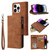Multifunctional Multi-Card Wallet Phone Leather Case