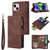 Multifunctional Multi-Card Wallet Phone Leather Case