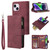 Multifunctional Multi-Card Wallet Phone Leather Case