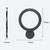 R-JUST SJ35 Ultra-thin Alloy Magnetic Adhesive Phone Holder