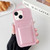 Metallic Paint Skin Feel Full Coverage Shockproof Phone Case with Card Bag