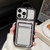 Electroplated Clear Card Slot TPU Phone Case