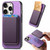 Retro Magsafe Card Bag PU Back Cover Phone Case