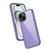 Frame Two Color Lens Ring TPU Phone Case