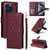 Diamond Lattice Leather Flip Phone Case