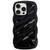 Solid Color Waves PC Hybrid TPU Phone Case