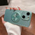 Wave Texture PC Shockproof Phone Case with Holder