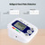 ZK-B02   Automatic Digital Upper Arm Blood Pressure Monitor Sphygmomanometer Pressure Gauge Heart Beat Rate Meter Tonometer Pulsometer