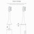 3 PCS Original Xiaomi Mijia Electric Toothbrush Heads Replacement Oral Health Care (Sensitive Type)