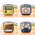 Children Holiday Gift Practical Coin Purse Retro Electrical Toy Bag