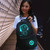 Multi-Function Large Capacity Oxford Cloth Luminous Backpack Casual Laptop Computer Bag with External USB Charging Interface for Men / Women / Student, L, Size: 48*29*17cm