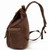 AUGUR 1039 Large Student Retro Canvas Backpack Shoulders Laptop Bag