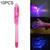 10 PCS Creative Magic UV Light Invisible Ink Pen Marker Pen