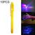 10 PCS Creative Magic UV Light Invisible Ink Pen Marker Pen