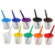 Children Plastic Pen Cup Bristles Graffiti Painting Brush Set