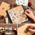 Round Wooden Stamps Vintage DIY Handbook Multifunctional Decorative Stamps