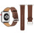 For Apple Watch Series 3 & 2 & 1 42mm Cowhide Embossed Pattern Leather Watch Band