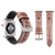 For Apple Watch Series 3 & 2 & 1 38mm Simple Fashion Cowhide Big Eyes Pattern Watch Band
