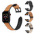 Solid Color TPU + Stainless Steel Watch Band for Apple Watch Series 3 & 2 & 1 38mm