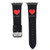 Fashion Simple Heart Pattern Genuine Leather Wrist Watch Band for Apple Watch Series 3 & 2 & 1 38mm