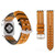 For Apple Watch Ultra 49mm / Series 8&7 45mm / SE 2&6&SE&5&4 44mm / 3&2&1 42mm Manual Line Pattern Genuine Leather Wrist Watch Band