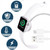 For Apple Watch Series & Phone with Type-C Port 2 in 1 USB Magnetic Charging Cable 3.93ft/1.2m