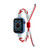 Silicone Bean Braided Cord Nylon Watch Band