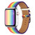 Rainbow Leather Watchband
