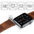 Square Tail Retro Crazy Horse Texture Genuine Leather Replacement Strap Watchband