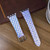 Discolor Glitter Fish Scale Texture Replacement Strap Watchband