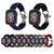 For Apple Watch Series 5 & 4 44mm / 3 & 2 & 1 42mm Umbrella Cord Nylon Braided Strap