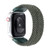 Nylon + Leather Braided Watchband For Apple Watch Series 6 & SE & 5 & 4 44mm / 3 & 2 & 1 42mm