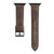 Litchi Texture Genuine Leather Watchband For Apple Watch Series 6 & SE & 5 & 4 44mm / 3 & 2 & 1 42mm