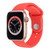 Woven Pattern Silicone Snap Watchband For Apple Watch Series 6 & SE & 5 & 4 40mm / 3 & 2 & 1 38mm