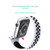 Elastic Silicone Watchband For Apple Watch Series 6 & SE & 5 & 4 40mm / 3 & 2 & 1 38mm, Length: 160mm