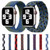 Plastic Buckle Mixed Color Nylon Braided Single Loop Replacement Watchbands For Apple Watch Series 6 & SE & 5 & 4 40mm / 3 & 2 & 1 38mm