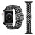Buckle Braided Elastic Strap Watchband For Apple Watch Series 6 & SE &
