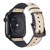Crazy Horse Texture Leather Replacement Watchbands For Apple Watch Series
