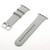 Silver Buckle Silicone Replacement Strap Watchband