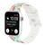 8-buckle Printed Replacement Strap Watchband For Apple Watch Series