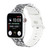 8-buckle Printed Replacement Strap Watchband For Apple Watch Series