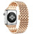 Fish-scale Texture Metal Replacement Strap Watchband For Apple Watch Series