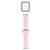 Silicone Replacement Strap Watchband + Protective Case with Screen Protector Set For Apple Watch Series