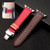 Butterfly Clasp Business Top Layer Cowhide Leather Strap Watchband